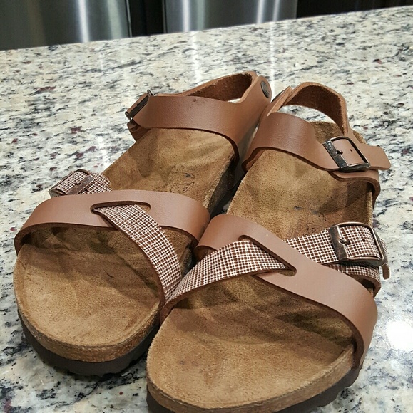 Birkenstock Shoes - Birkenstock leather sandals
